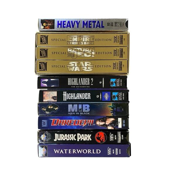 Vintage Action / Sci-fi / Thriller VHS Movie Lot - Picture 2 of 2